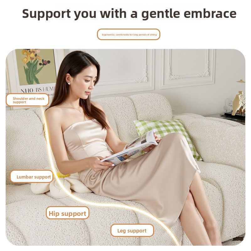 Marshmallow Chenille Foldable Sofa