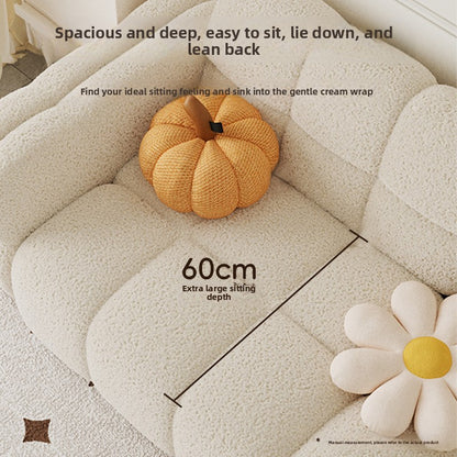 Marshmallow Chenille Foldable Sofa