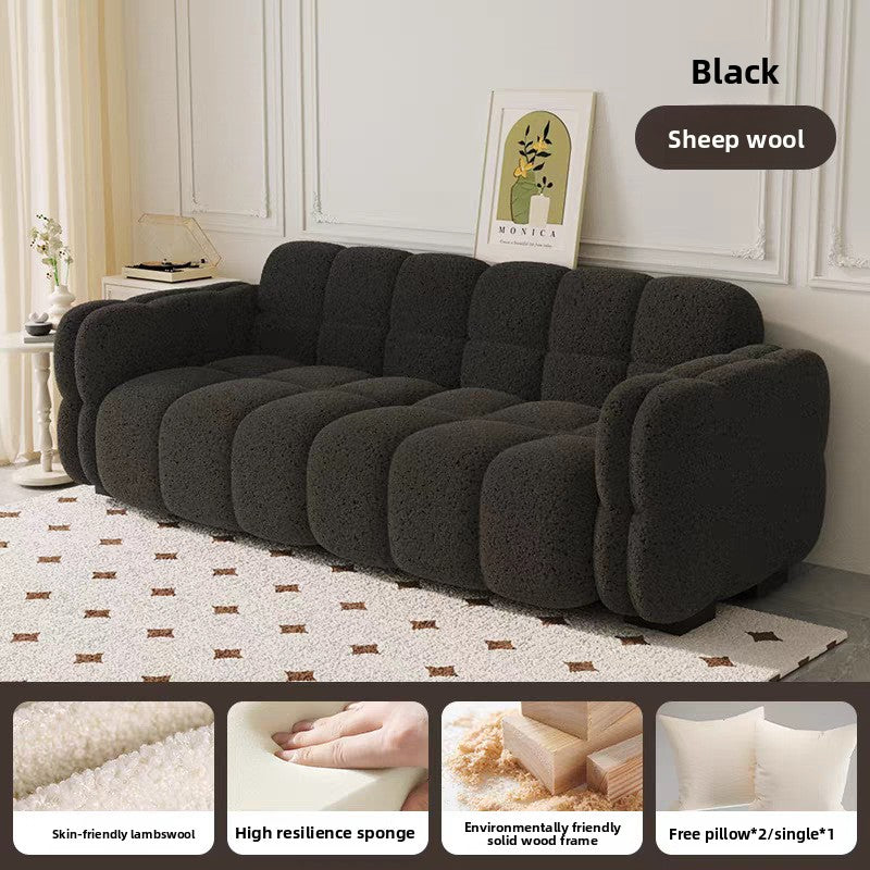 Marshmallow Chenille Foldable Sofa