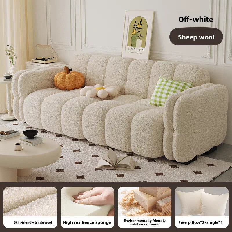Marshmallow Chenille Foldable Sofa