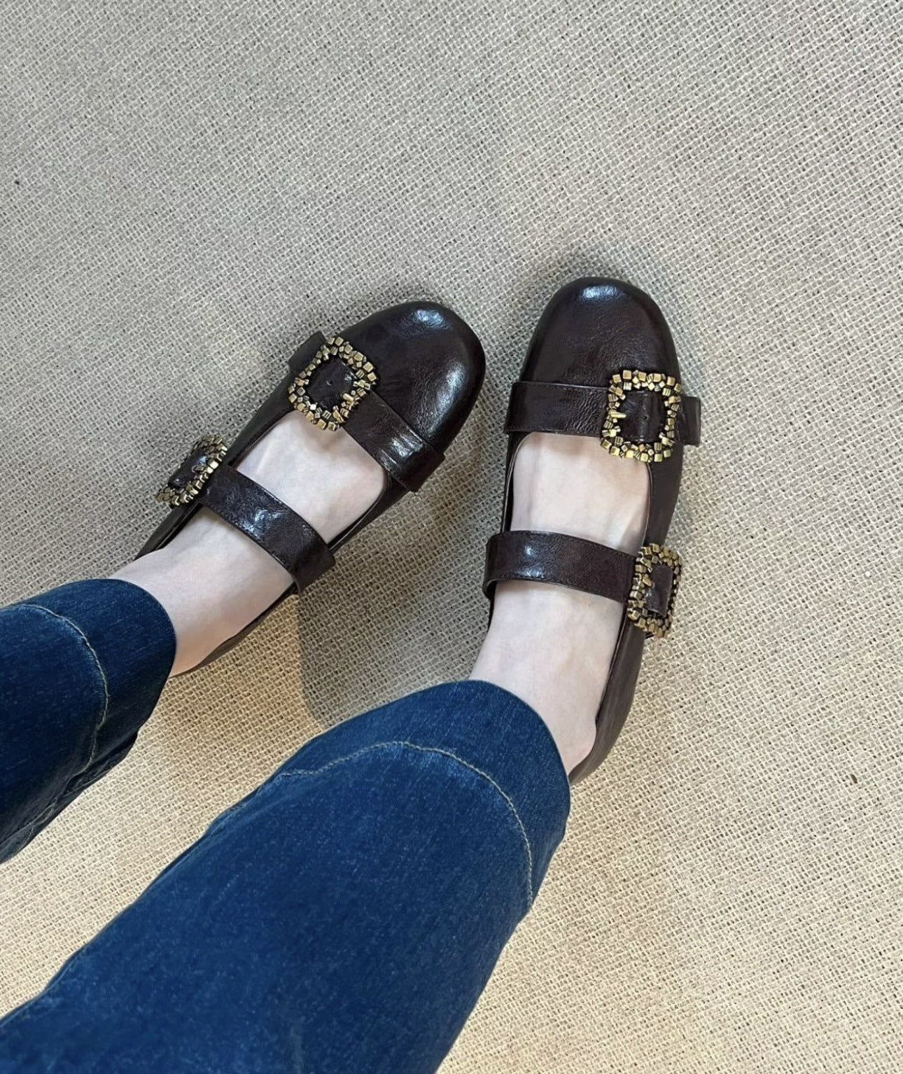 Mary Jane Flat Shoes