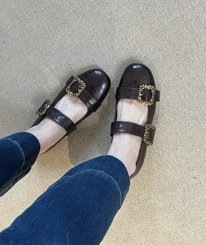 Mary Jane Flat Shoes