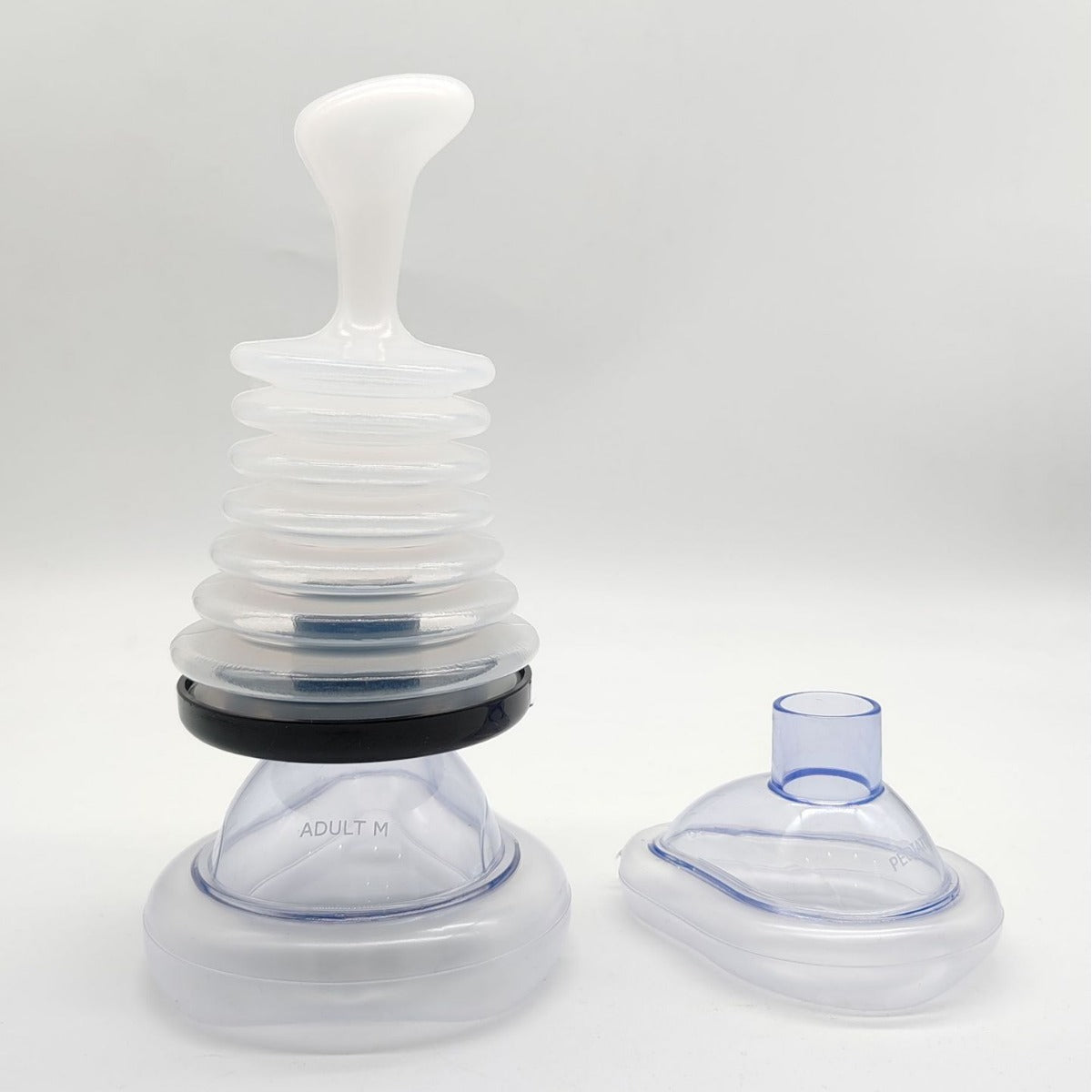 Mask Breathing Trainer for Emergency Choking Relief
