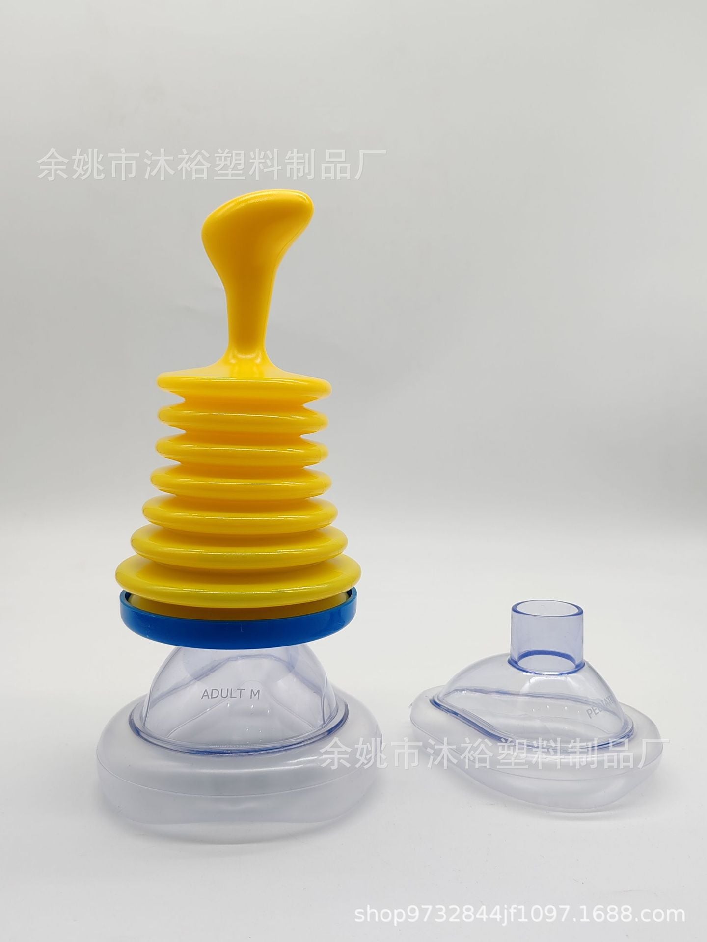 Mask Breathing Trainer for Emergency Choking Relief