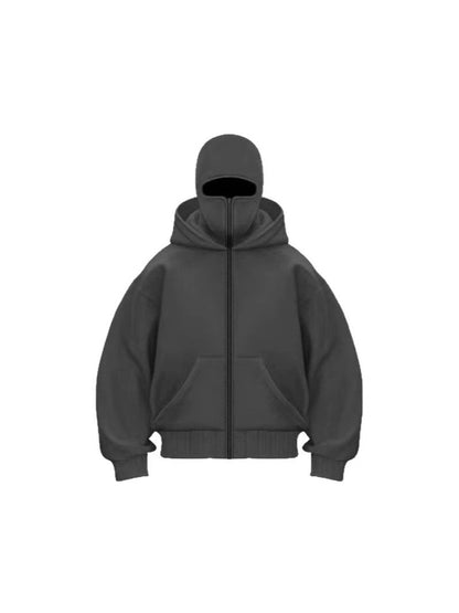 Masked Double Hood Sweatshirt