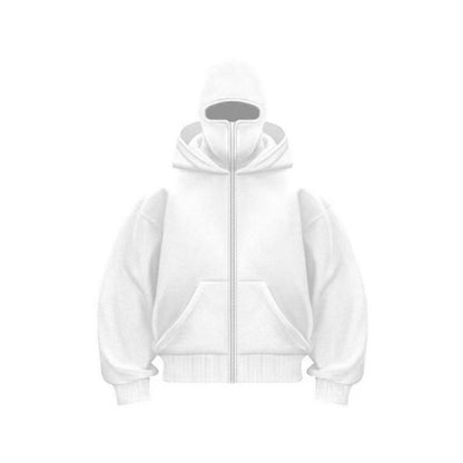 Masked Double Hood Sweatshirt