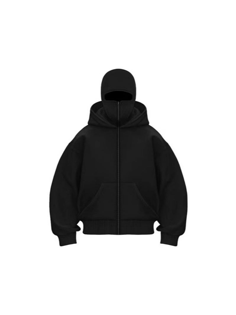 Masked Double Hood Sweatshirt