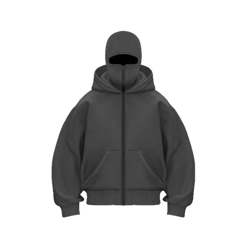 Masked Double Hood Sweatshirt