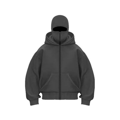 Masked Double Hood Sweatshirt
