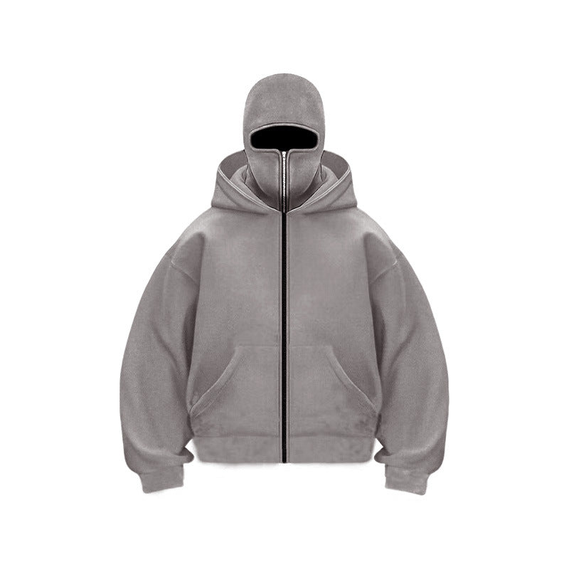 Masked Double Hood Sweatshirt