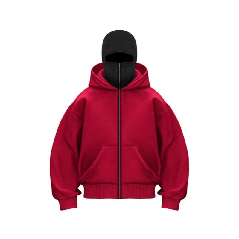 Masked Double Hood Sweatshirt