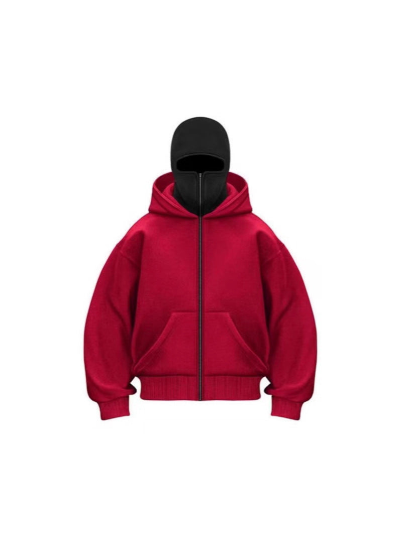 Masked Double Hood Sweatshirt