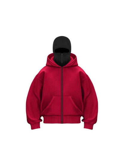 Masked Double Hood Sweatshirt