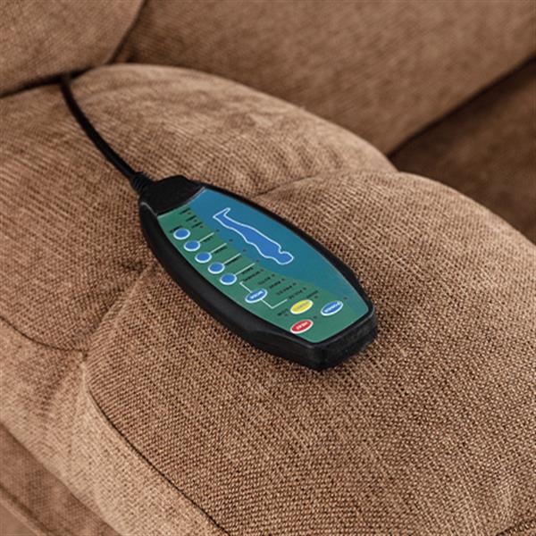 Massage recliner sofa