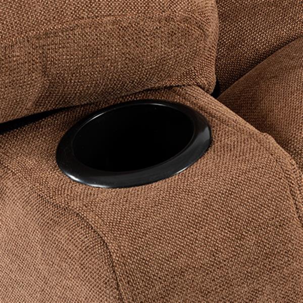 Massage recliner sofa