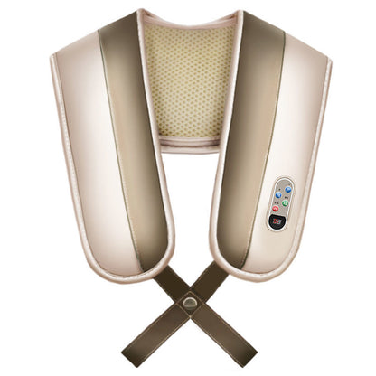 Massage shawl, neck and shoulder massager