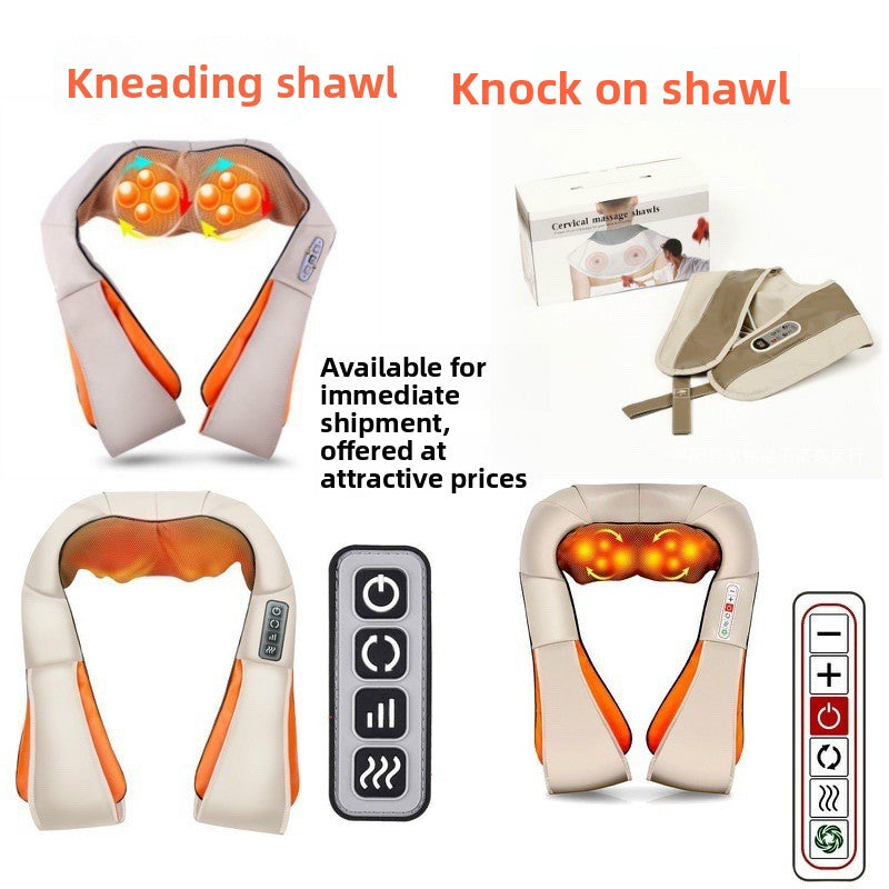 Massage shoulder pad
