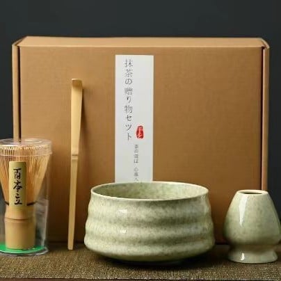 Matcha tea whisker tool set
