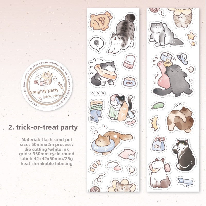 Material fun decorative stickers