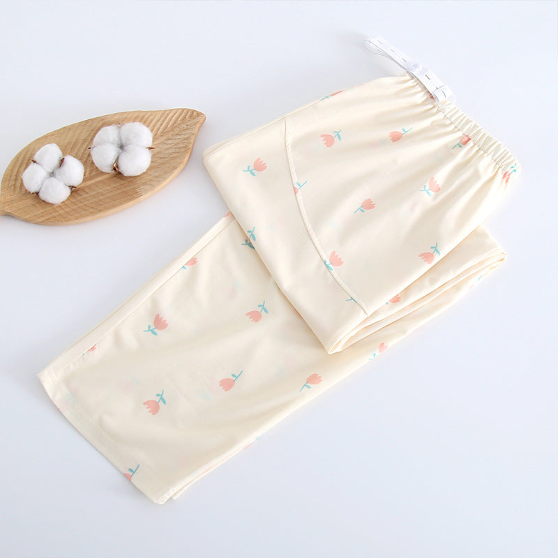 Maternity Nursing Nightgown with Belly Support
