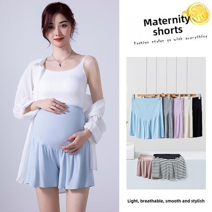 Maternity Wide Leg Pants Skirt