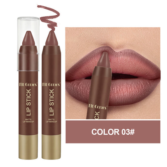 Matte Chocolate Lipstick 6 Colors