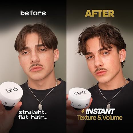 Matte Finish Hair Styling Clay