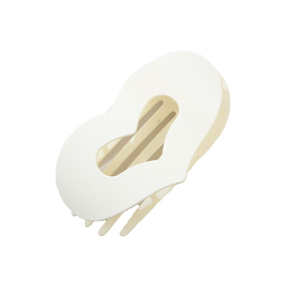 Matte Geometric Hair Clips for Thick Hair