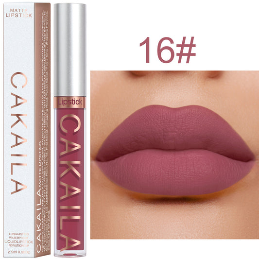 Matte lip gloss