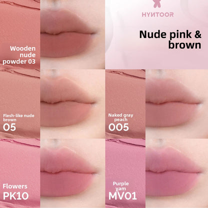 Matte lip mud