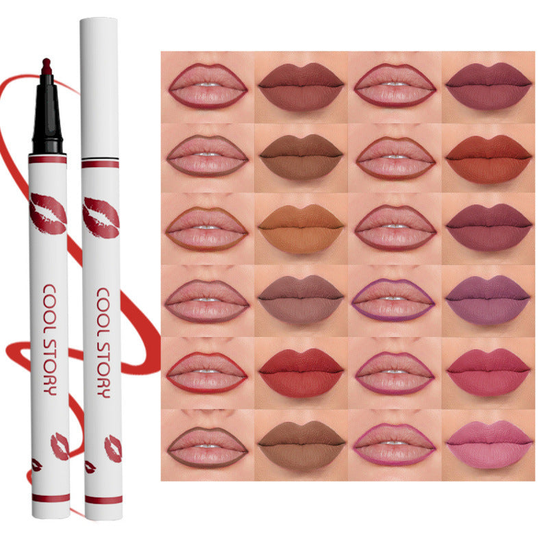 Matte liquid lipstick pen