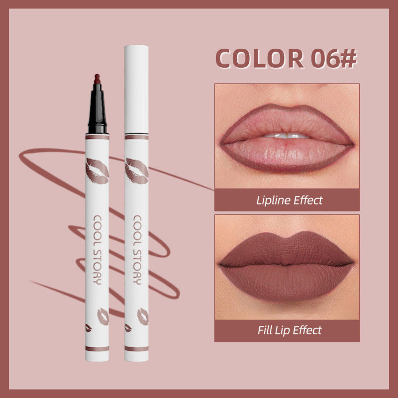 Matte liquid lipstick pen