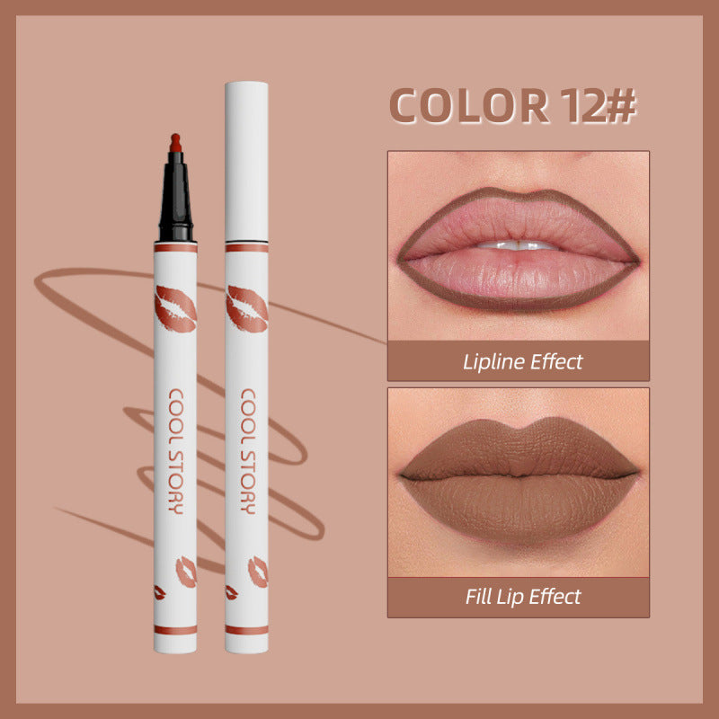Matte liquid lipstick pen