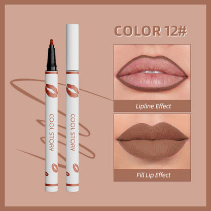 Matte liquid lipstick pen