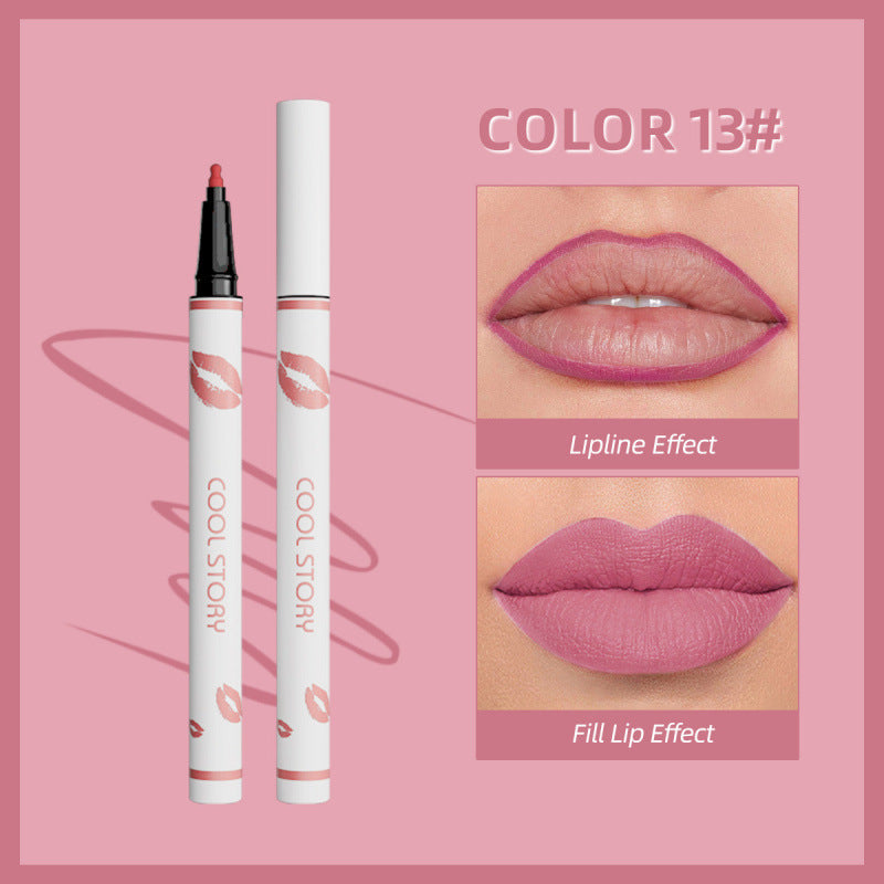 Matte liquid lipstick pen