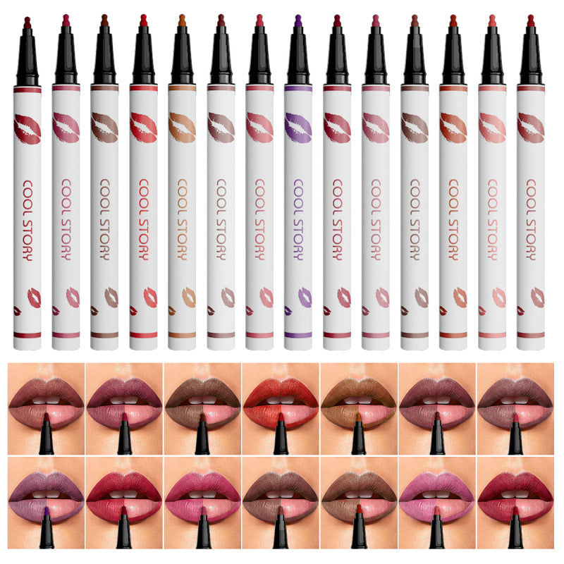 Matte liquid lipstick pen