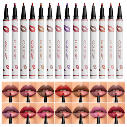 Matte liquid lipstick pen