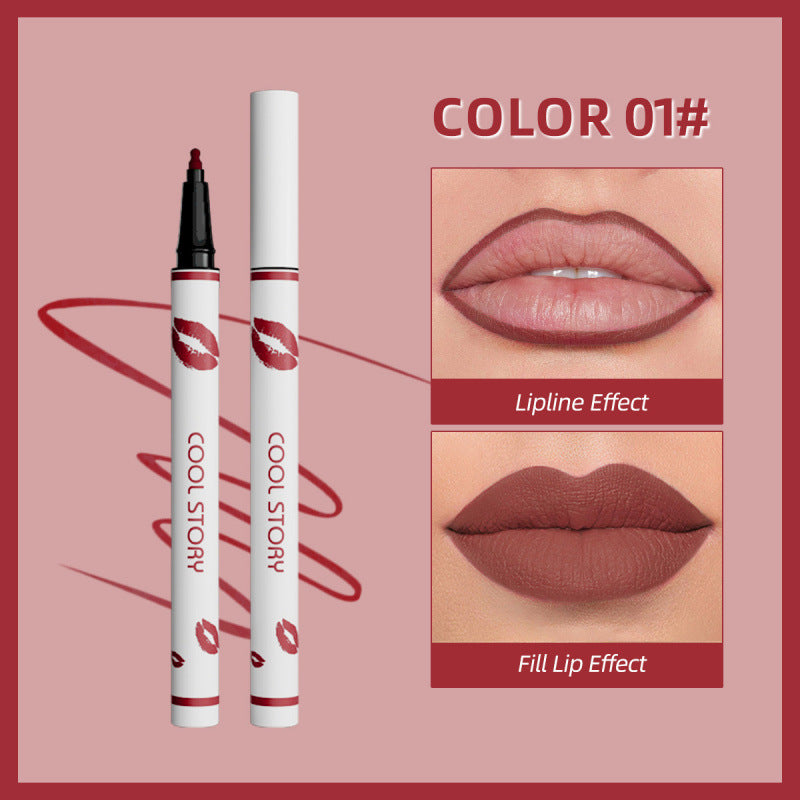 Matte liquid lipstick pen