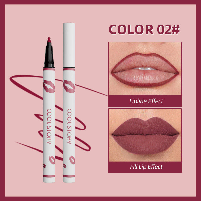 Matte liquid lipstick pen