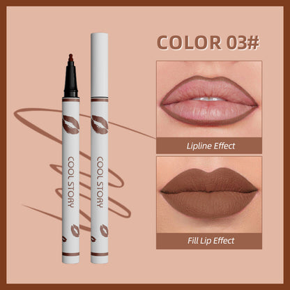 Matte liquid lipstick pen