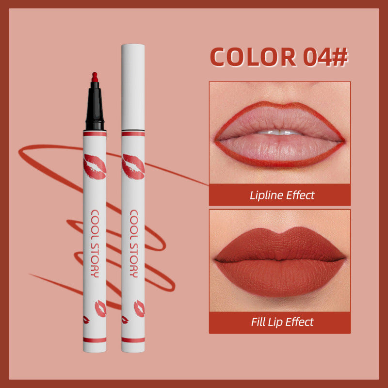 Matte liquid lipstick pen