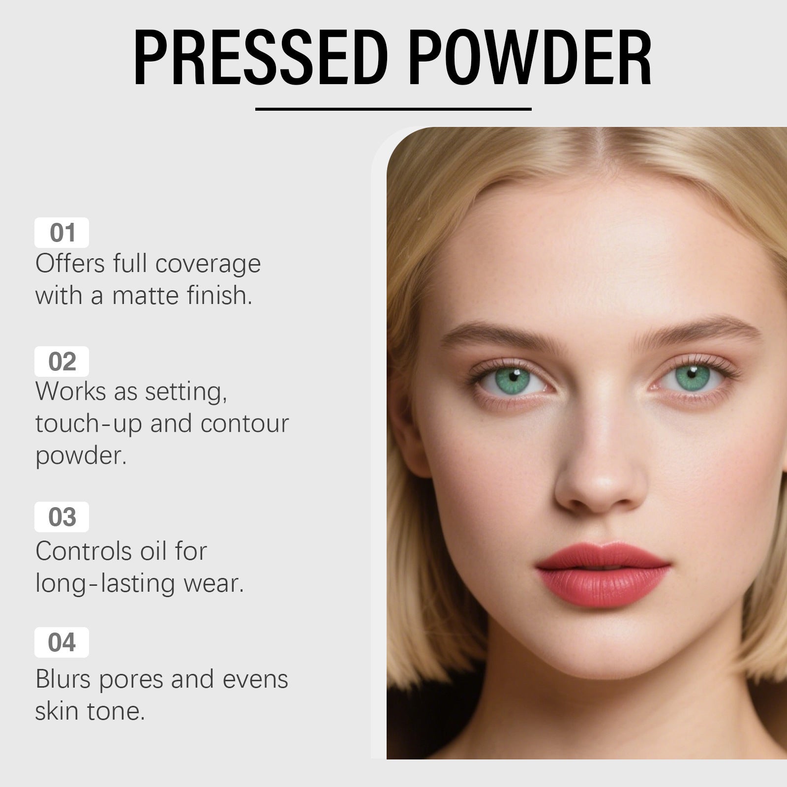 Matte Pressed Powder