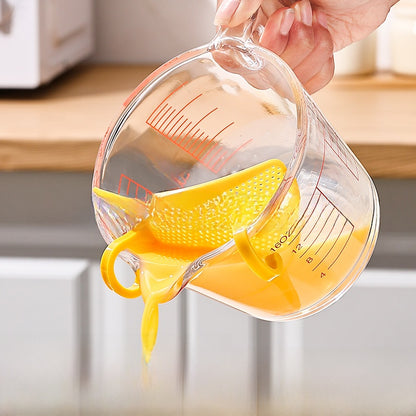 Measuring Cup with Handle Glass Scale Cup