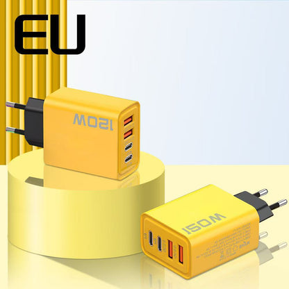 Mecha Style Dual USB + Dual Type-C Charger