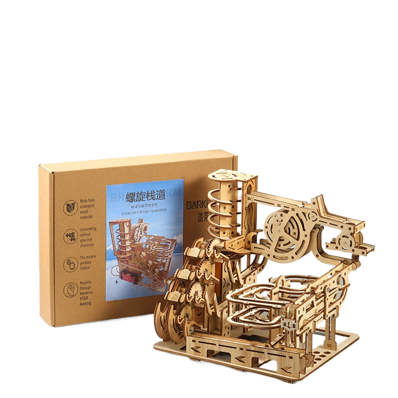 Mechanical 3D Puzzle Track Ball Toy