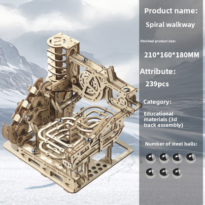 Mechanical 3D Puzzle Track Ball Toy