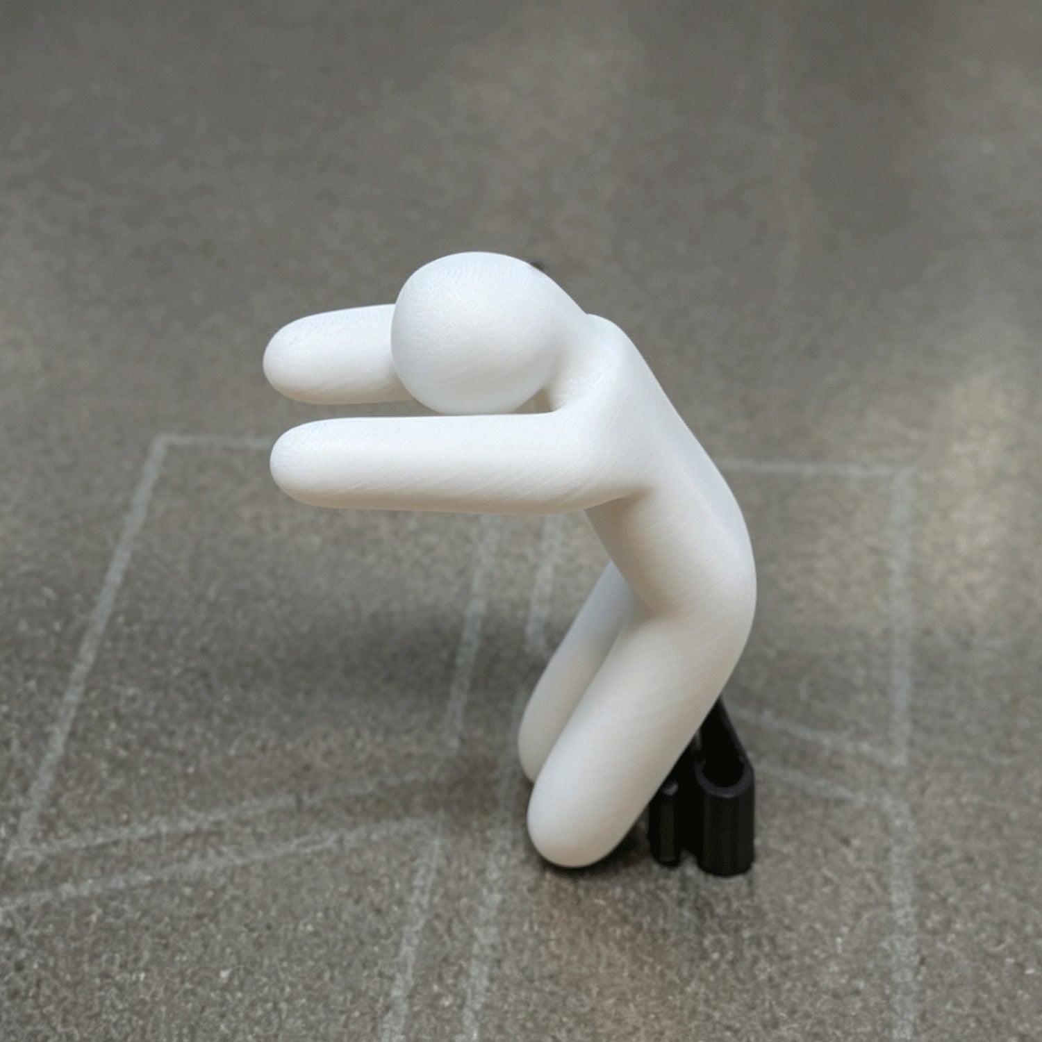 Mechanical Chameleon 3D Printed Figurine