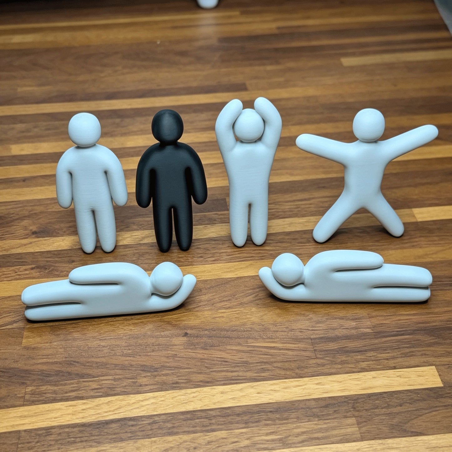 Mechanical Chameleon 3D Printed Figurine