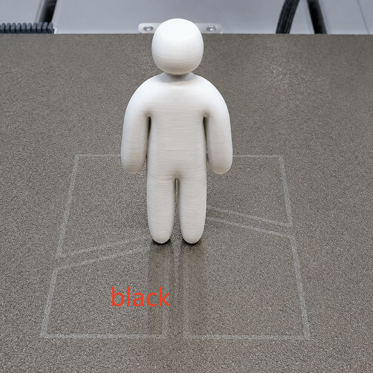 Mechanical Chameleon 3D Printed Figurine