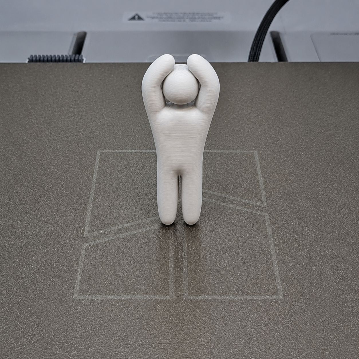 Mechanical Chameleon 3D Printed Figurine
